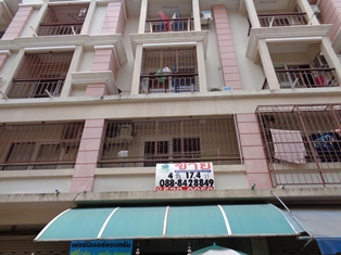 ขายอาคารพาณิชย์4ชั้น ต.แสนสุข  พื้นที่   17.4   ตร.ว.บนทำเลทอง