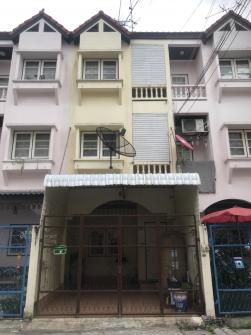 ทาวน์เฮ้าส์ 3 ชั้น 216 ตร.ว. ซอยพงษ์สวัสดิ์13 นนทบุรี